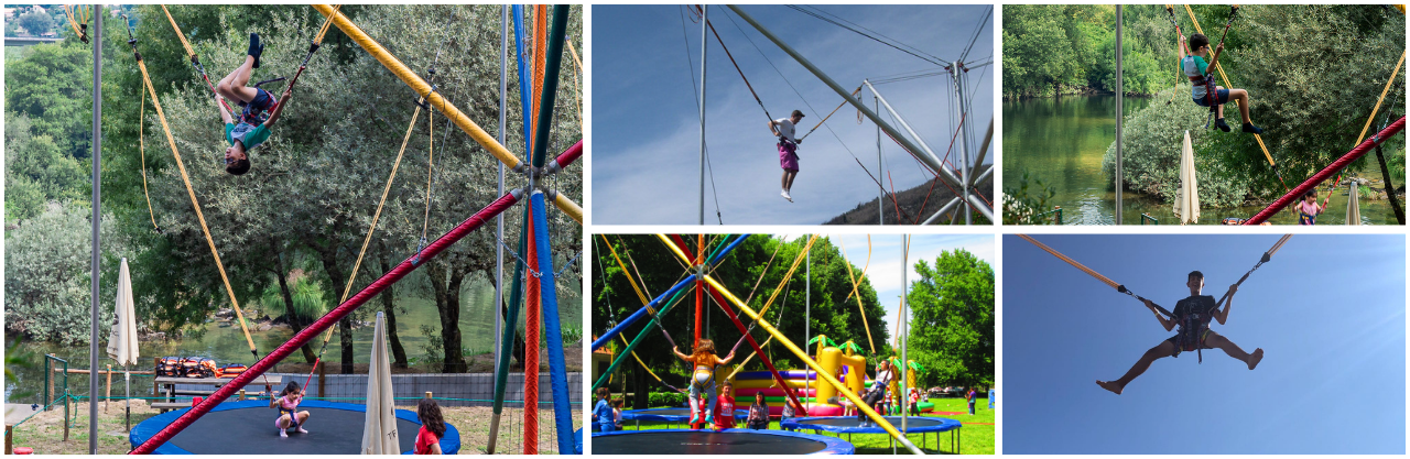 Centro Aventura - Bravães Kayak Park - Pula Pula, Air Bungee