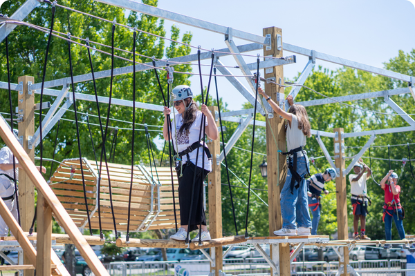 Centro Aventura - Eventos, Percurso Móvel de Arvorismo Centro Aventura - Eventos, Percurso Móvel de Arvorismo